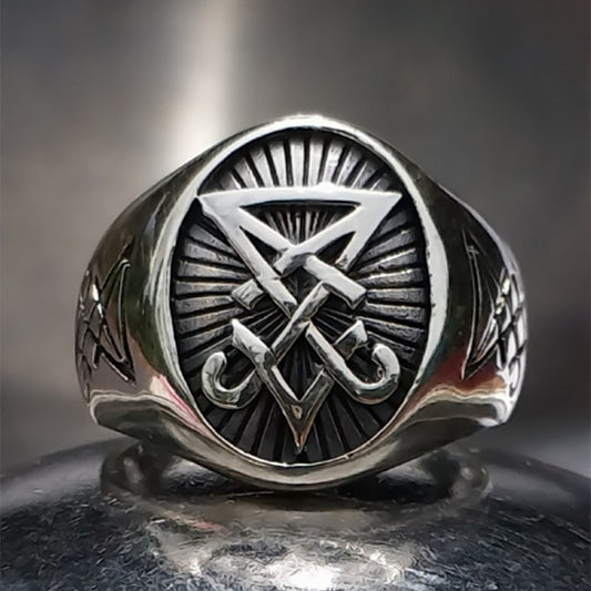 Satan Lucifer Demon Men's Ring