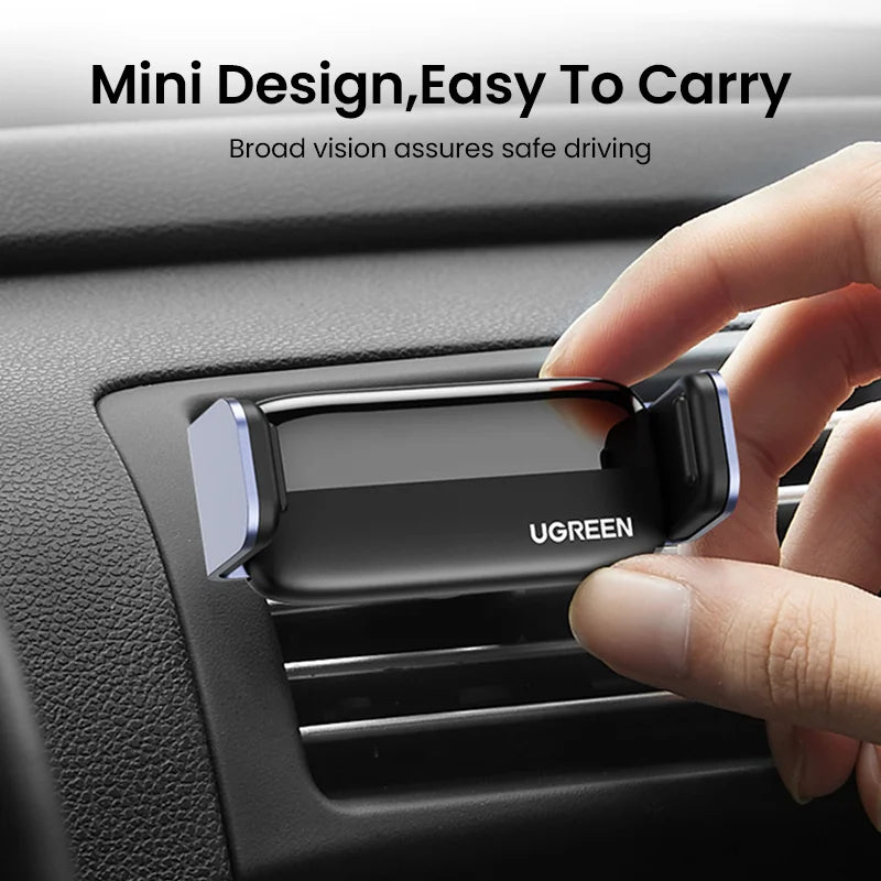 UGREEN Car Phone Holder Stand For Mobile Phone Air Vent Phone Stand for Xiaomi Samsung iPhone 15 14 Telephone Car Holder Stand