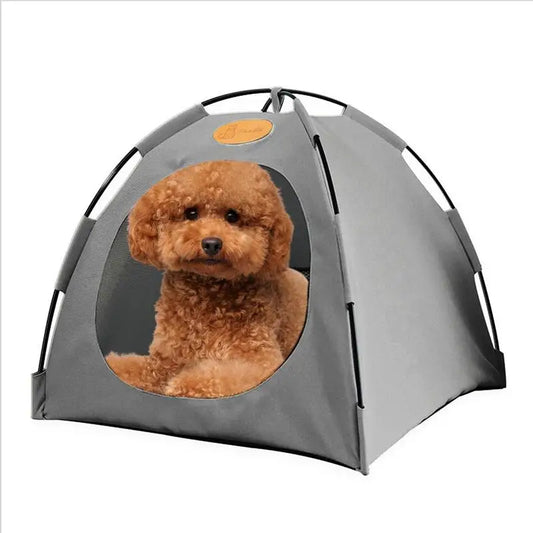 Camping Cat Tent Dog Bed Pet Teepee With Cushion For Dog Kennel Indoor Cat Nest Cat Bed For Kitten Puppy Cave Dog House Pet Sofa