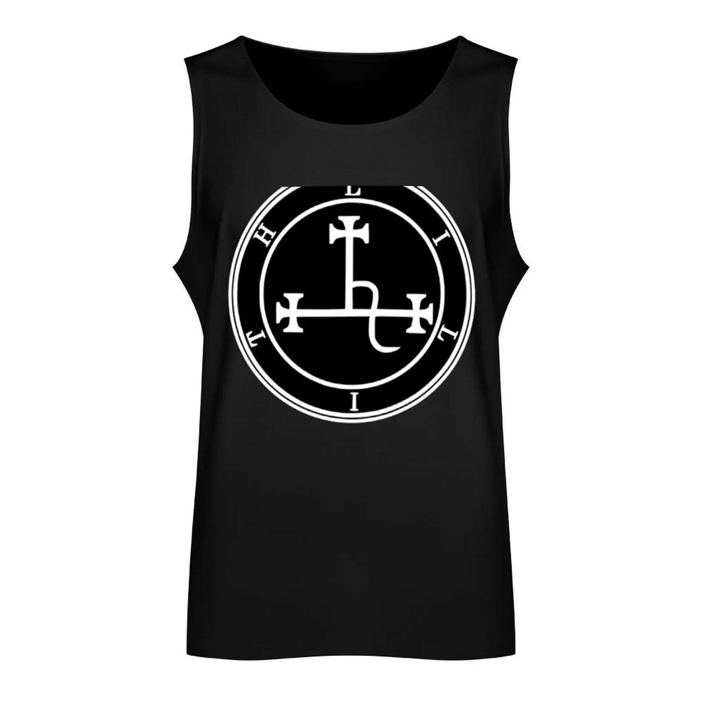 Lilith Female Devil Occult Gothic Lilith Satanic Pagan Lilith Samael Sigil Tank Top t-shirts for Men's gym mens designer clothes