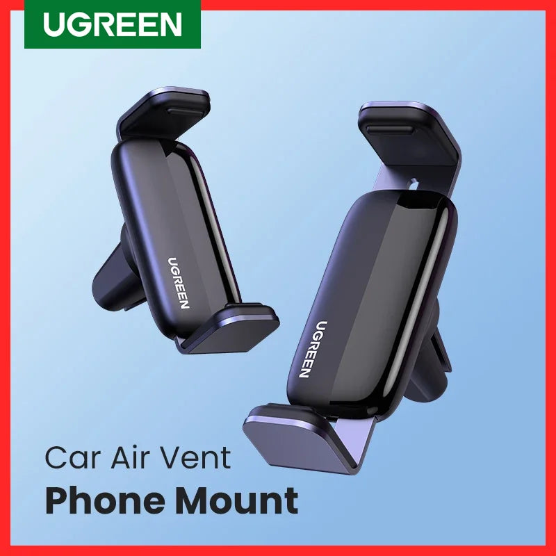 Supporto per telefono da auto UGREEN per bocchette dell'aria per telefono cellulare Supporto per telefono per Xiaomi Samsung iPhone 15 14 Supporto per telefono da auto