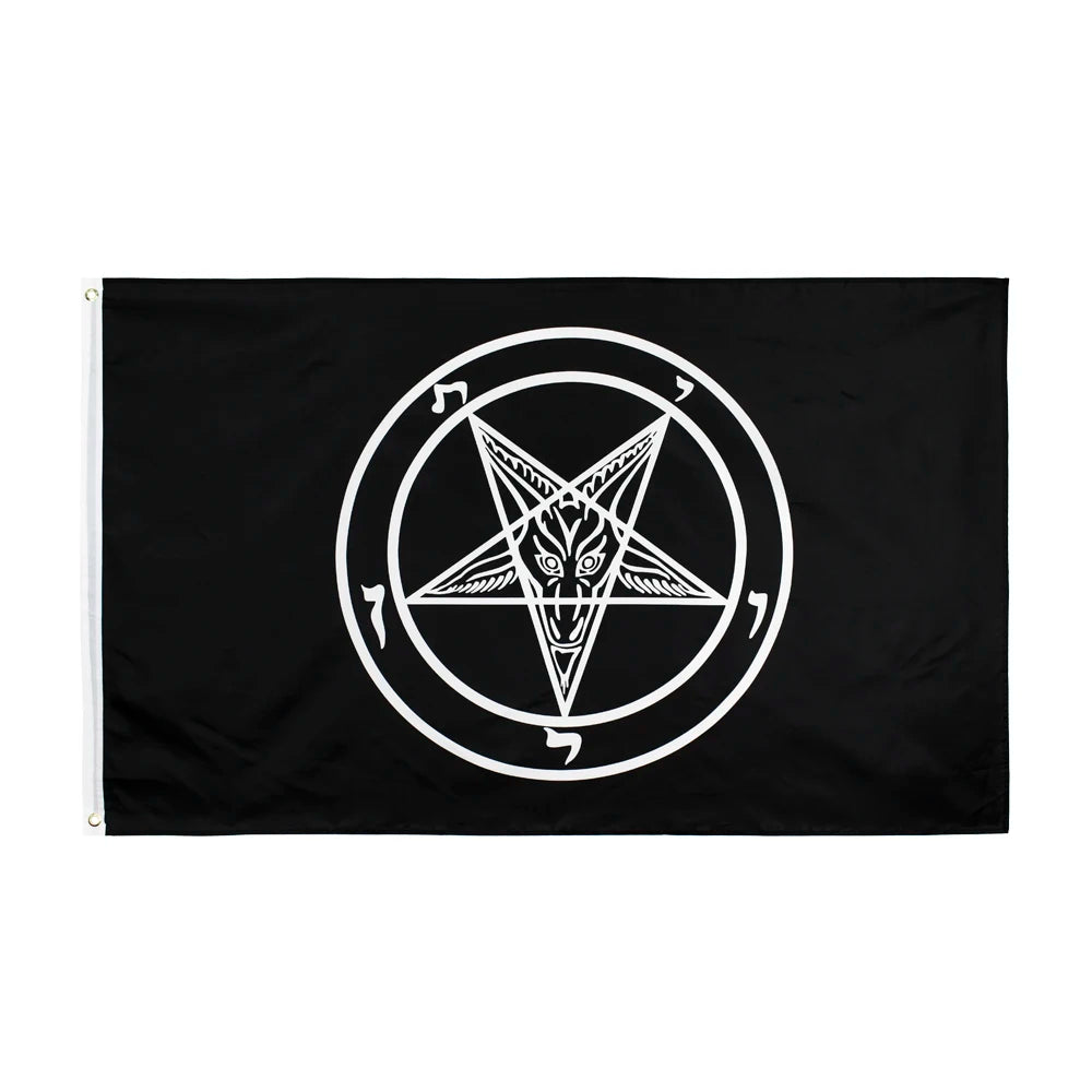 60x90cm 90x150cm Satan Flag Banner Tapestry