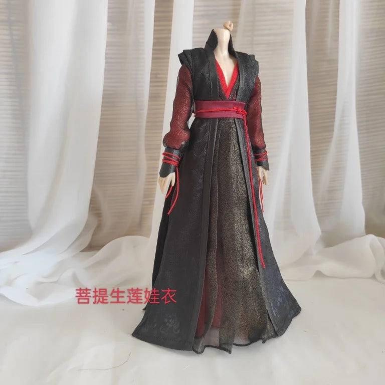 The Untamed chen qingling BJD Ob Doll 1/4 With Roze Body Anime wei wuxian Toys Only black Doll Costume Cosplay