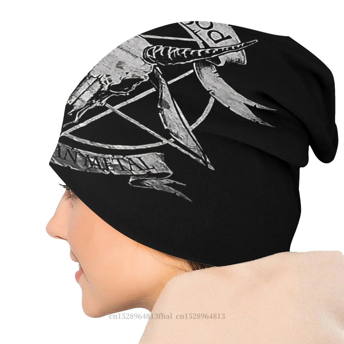 Black Metal Outdoor Beanie Hats Lamb Of God Skullies Beanies Hat Bonnet Hipster Caps Men Women's Earmuffs